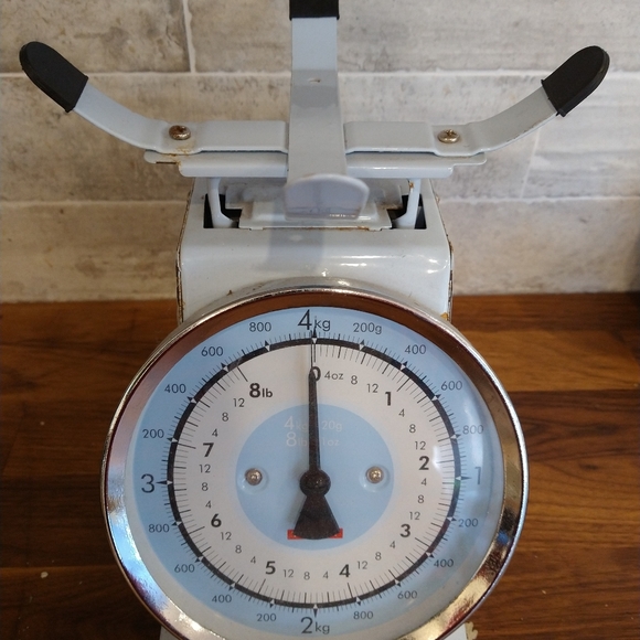 Blue Mechanical kitchen scale bowl not included - Picture 9 of 10